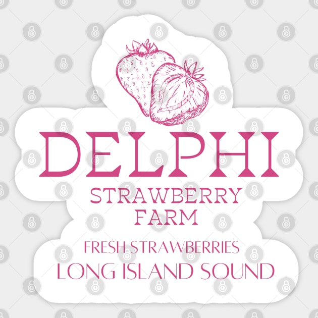 Delphi Strawberry Farm Sticker by RexieLovelis